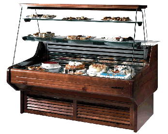 Vitrina Expositora Refrigerada Madera Katy